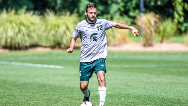 Michigan State men’s soccer (PHOTO:  MSU SID)